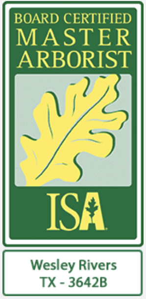 ISA Board Certified Master Arborist, Wesley Rivers